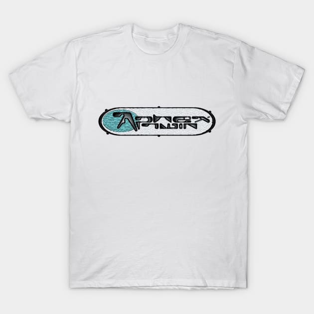 Aphex Twin Font T-Shirt by Rynosss